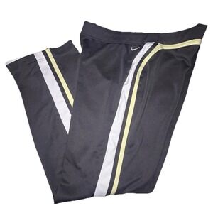 Women's Gray Nike Size Large 12/14 Gray Wide Leg Joggers. Good Used Condition.